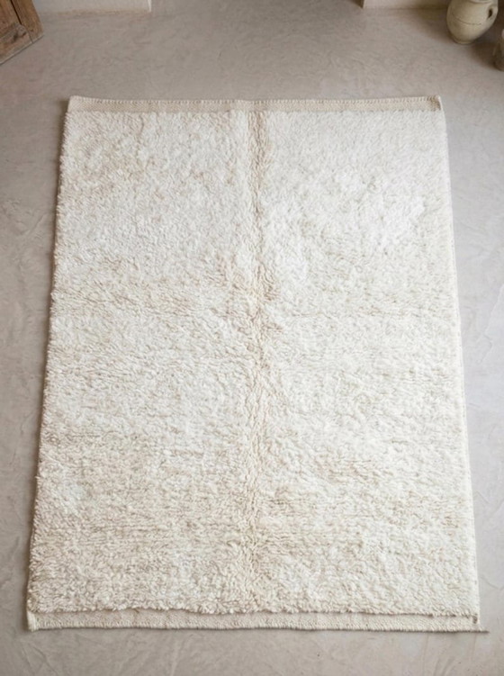Hand-Woven Natural Wool Rug, Artisan Made, Size 2/3 M – Alessi, Rugs & carpets (photo 7 of 7)