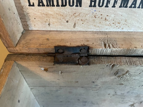 Image 1 of Atmospheric Le Chat Amidon Starch Advertising Box French