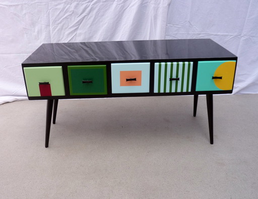 Vintage 5 Mini Drawer Chest