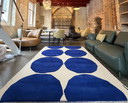 Marimekko Teppich Isot Kivet Blau 