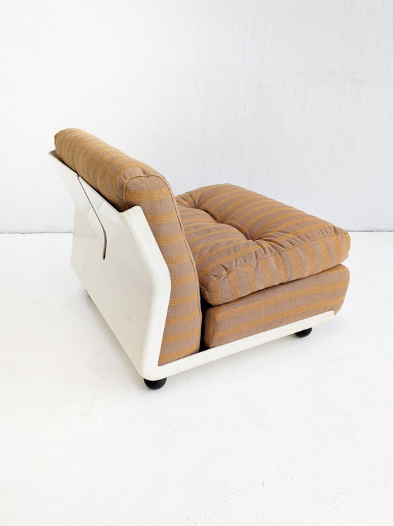 Image 1 of Vroege editie 'Amanta' loungestoel van Mario Bellini voor C&B Italia, jaren 60.