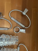 Vintage bathroom accessories complete set