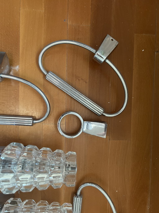Vintage badkamer accessoires complete set