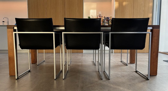 Image 1 of 6x Arco Frame XL eetkamerstoelen