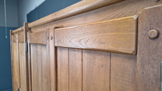 Image 1 of Armario XL de roble macizo de Kunstmeubelen Depuydt, Bélgica, años 60 
