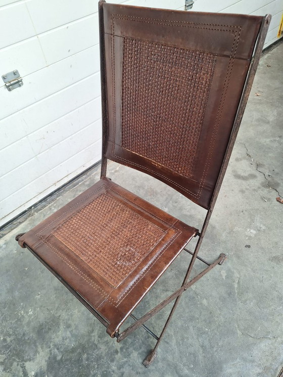10 fauteuils en cuir – Chaises de salle à manger, Metal, Leather (photo 6 of 7)