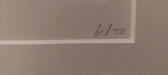 Image 1 of Incorniciato Herman Brood Tennis