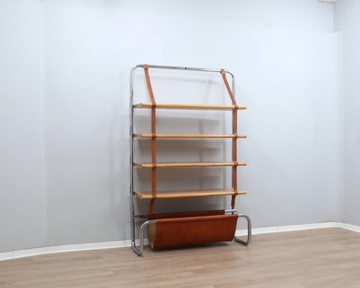Bibliothèque géante de Luigi Massoni pour Poltrona Frau 1970