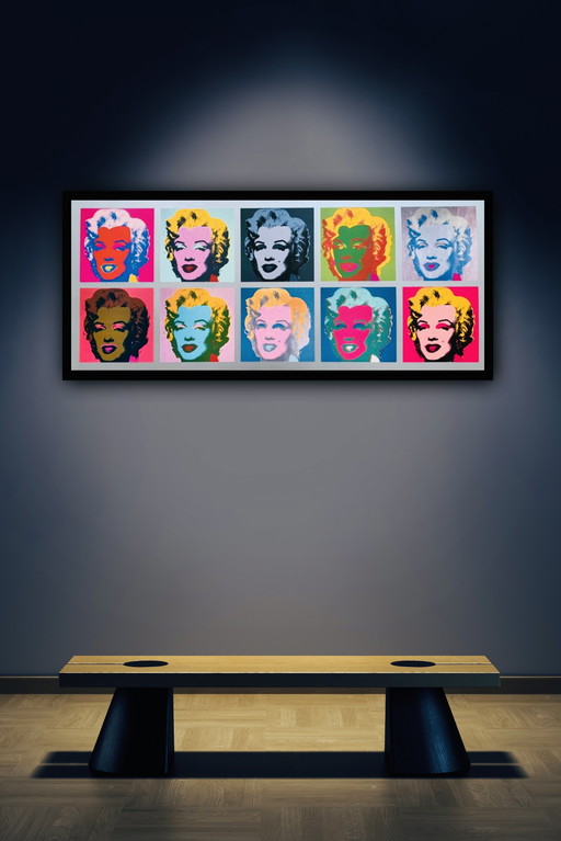 Marilyn Monroe-Tableau: "Ten Marilyns, 1967".