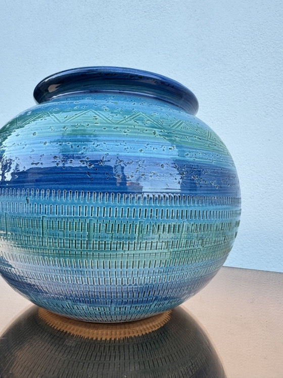 Bitossi Aldo Londi keramische plantenpot, jaren 1960 – Plantenbak, Ceramic (photo 10 of 15)