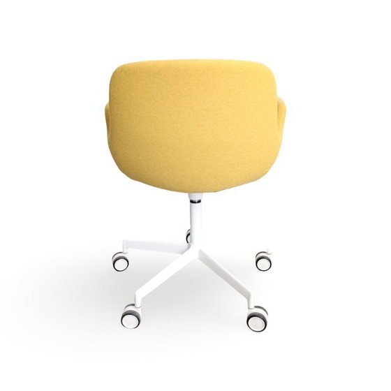 Image 1 of Set van 5 originele S131 Lapalma stoelen met armleuningen van Hee Welling-stof.
