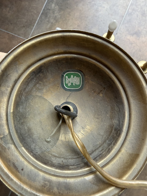 Image 1 of Messing-Kronleuchter Gaetano Sciolari