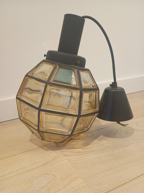 Design Hanglamp Glashütte Limburg Amberkleurig Glas inclusief originele kap – Hanglampen (photo 4 of 7)