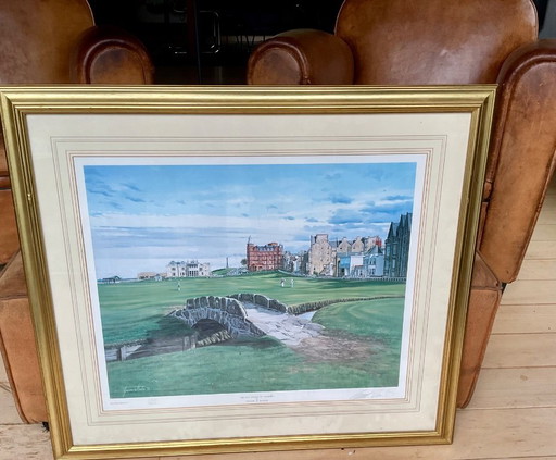 Peinture de St. Andrews par Graeme Baxter.