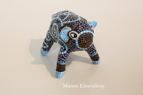Image 1 of Statuetta 100% fatta a mano, animale fantastico n. 46