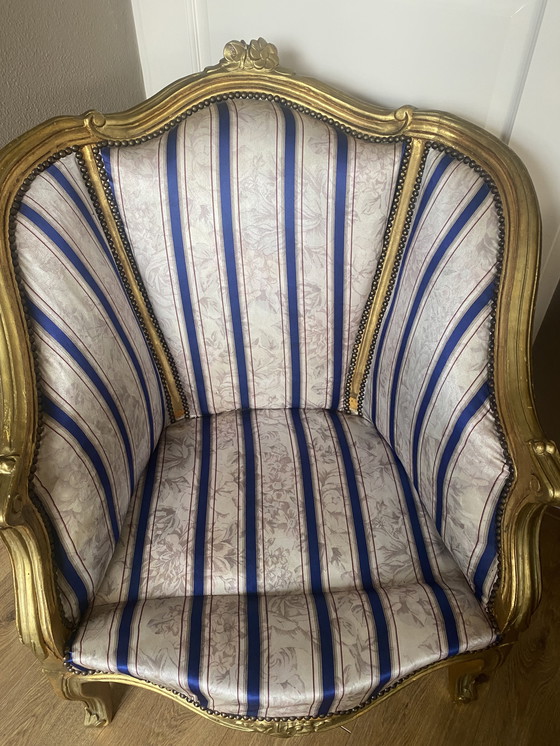 Image 1 of 2 fauteuils baroques anciens