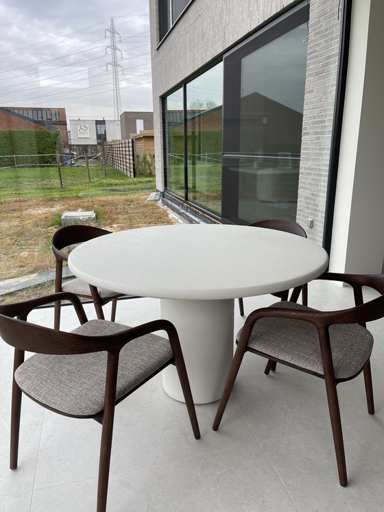 Image 1 of MORTEX tafel rond - nieuw - 120 x 120 cm