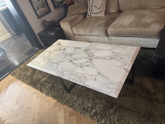 Image 1 of Flexform Jacques salontafel Calacatta marmer (np. €6.500)