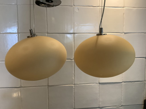 2er-Set Prandina-Kugellampen
