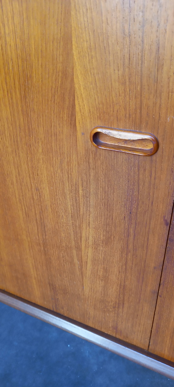 Image 1 of Sideboard Vintage Oswald Vermaercke V-form 1960's 