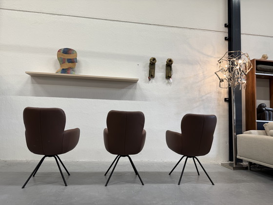 Image 1 of 6 Gealux Madison Sedia da pranzo Tessuto Pelle