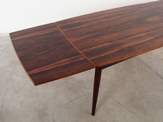 Image 1 of Table en bois de rose, design danois, années 1970, production : Danemark