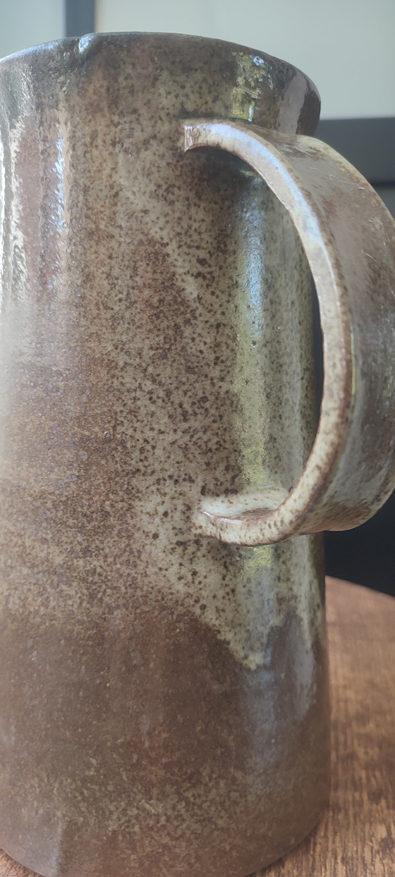 Image 1 of Service Céramique d'Atelier en Grès signé Karoly BALOGH .