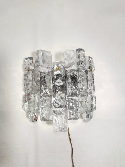 Applique murale en cristal. Autriche, années 1970.