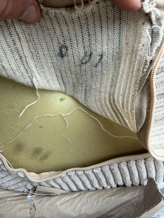 Image 1 of Ligne Roset Kashima (9-'81) 2 posti in velluto a coste beige 10/10