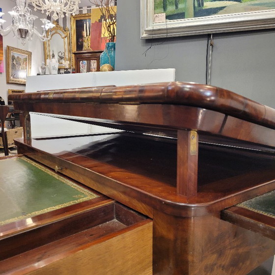 Image 1 of Mesa de arquitecto “à la tronchin”, Luis XVI, madera de caoba, circa 1790 – Francia