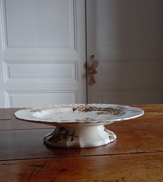 Image 1 of Placa montada sobre un pie, Minton 1890