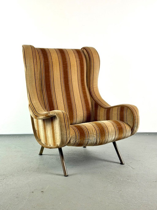 Marco Zanuso "Senior" Poltrona Per Arflex, 1951 – fauteuils, Brass