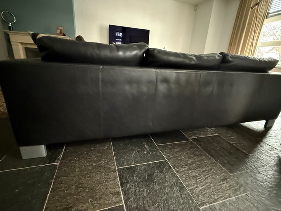 Image 1 of Design: Divano in pelle Molinari classico e divanetto in tessuto Molinari classico eat