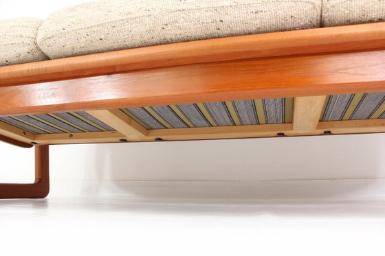 Image 1 of Canapé et 2 fauteuils Holstebro, design danois du milieu du siècle, comme neufs, en teck massif, laine vierge de qualité supérie