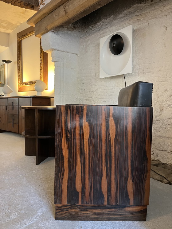 Image 1 of Tavolino e poltrona Art Déco in palissandro