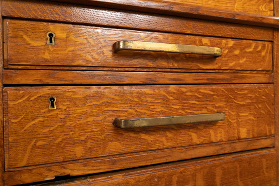 Image 1 of Scrivania direzionale in stile Art Déco