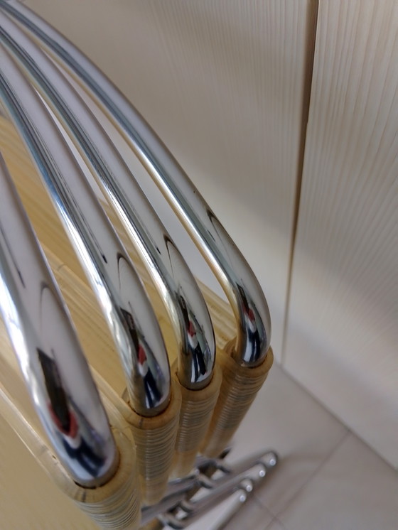 Image 1 of Suite de 4 chaises Giandomenico Belotti