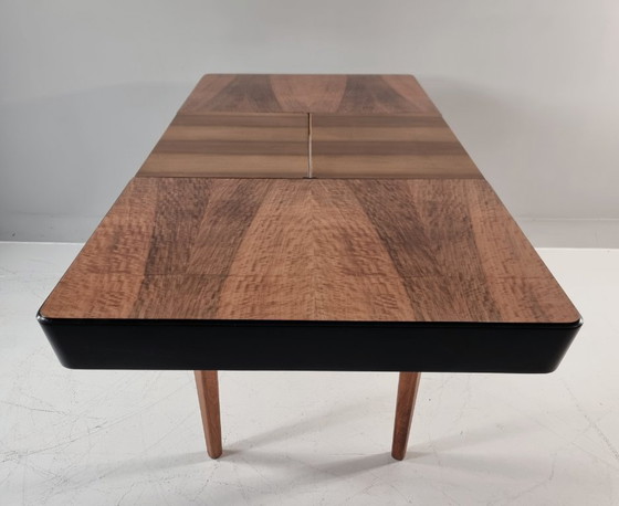 Image 1 of Art Deco Dining Table in Walnut, 1960s