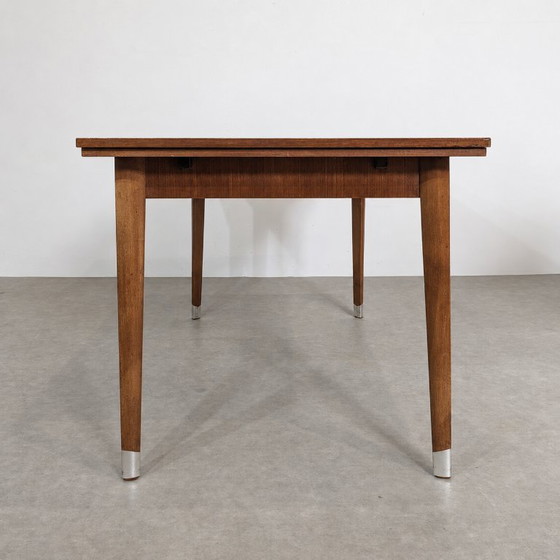 Tavolo da pranzo vintage allungabile in teak – anni '60/'70 – Mid-Century – Tavoli da pranzo, Legno (photo 8 of 8)