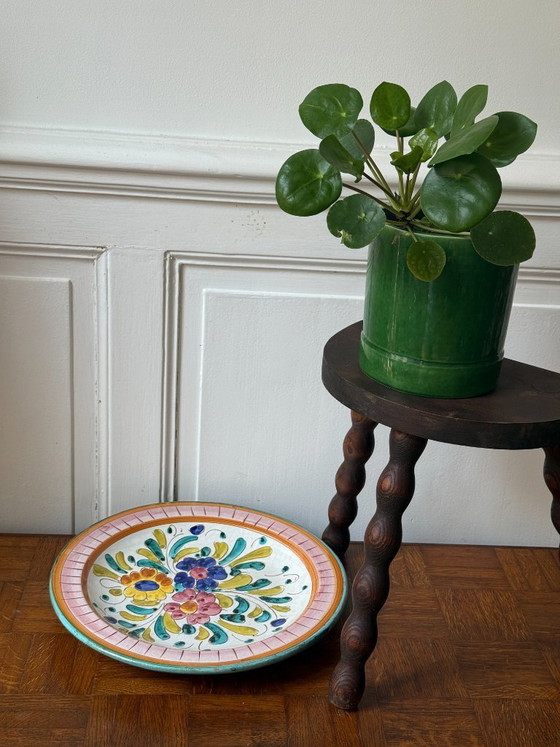 Image 1 of Floral Mediterranean ceramic dish