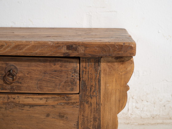 Antique low table in elm wood – China, circa 1930 – Coffee tables (photo 29 of 40)