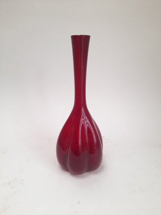 Image 1 of Jarrón de calabaza Arthur Percy para Elme Glasbruk 