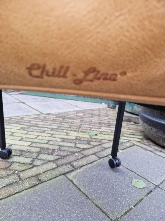 4 sedie robuste in pelle, marca Chill line, Sedie da pranzo, Metallo, Nero (foto 7 di 14)
