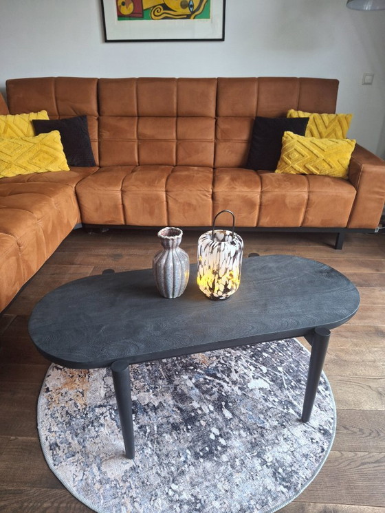 Image 1 of Tavolino robusto 120x60cm in legno di mango e metallo, nuovo