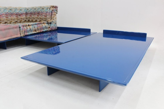 Image 1 of Canapé Roche Bobois Mah Jong, design Missoni par Hans Hopfer, avec plateforme