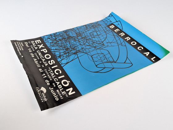 Image 1 of Miguel Berrocal Tentoonstellingsaffiche, Sala Unicaja, Spanje, jaren 1990