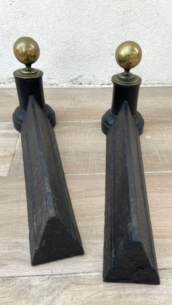 Alari Neoclassici GHISA e OTTONE – Oggetti decorativi, Brass, Cast Iron (photo 17 of 27)