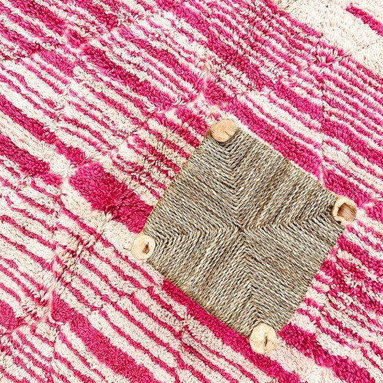 Image 1 of Marokkanischer Teppich aus Naturleinen, 250 x 200 cm