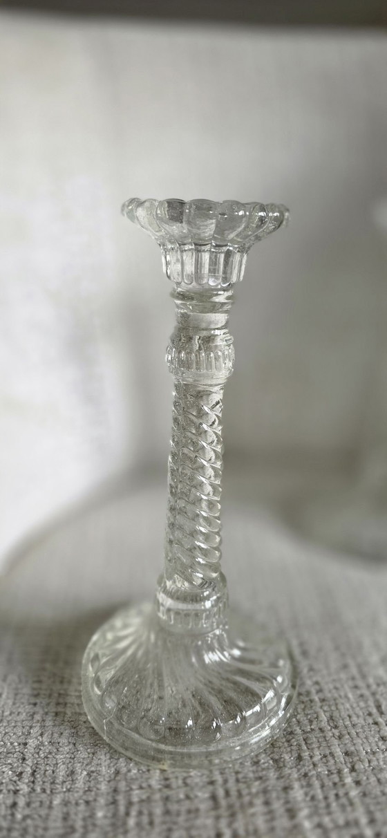 Bakarat kaarshouders, Baccarat, Kandelaars en kaarsen, Kristal, Glas, Transparant (foto 3 van 6)