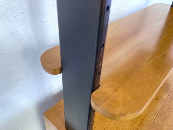 Image 1 of Mensola a colonna di metà secolo, risalente agli anni '50, disegnata da Reinhold Stotz.